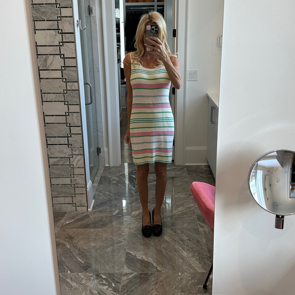 Cotton tank dress